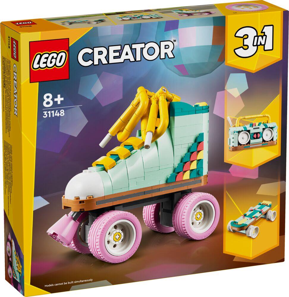 LEGO® Creator Retro-rulleskøyter. 3-i-1-leke 31148