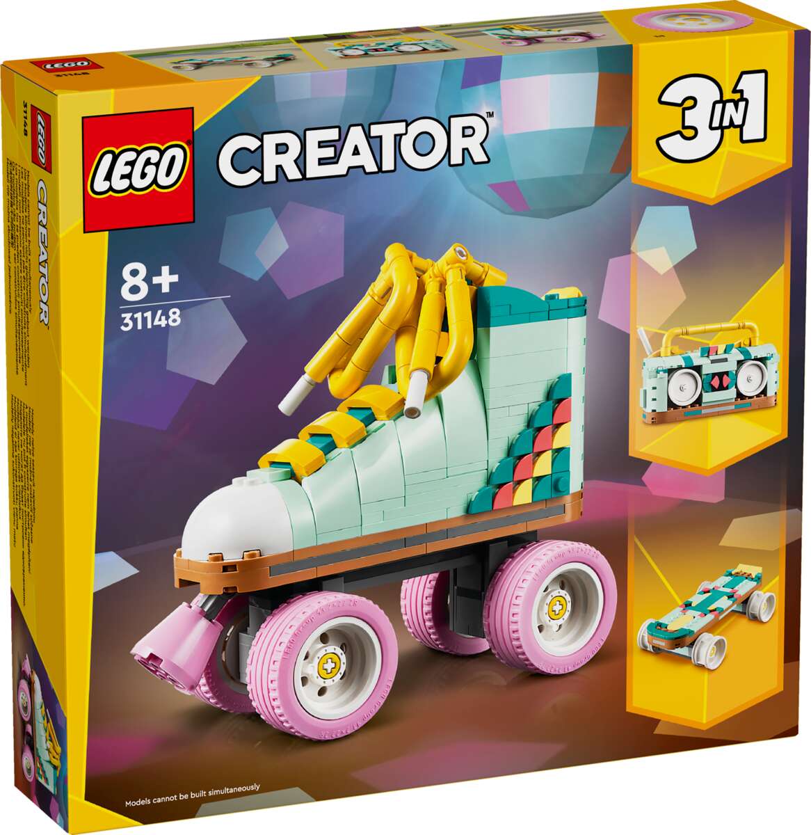 LEGO® Creator Retro-rulleskøyter. 3-i-1-leke 31148
