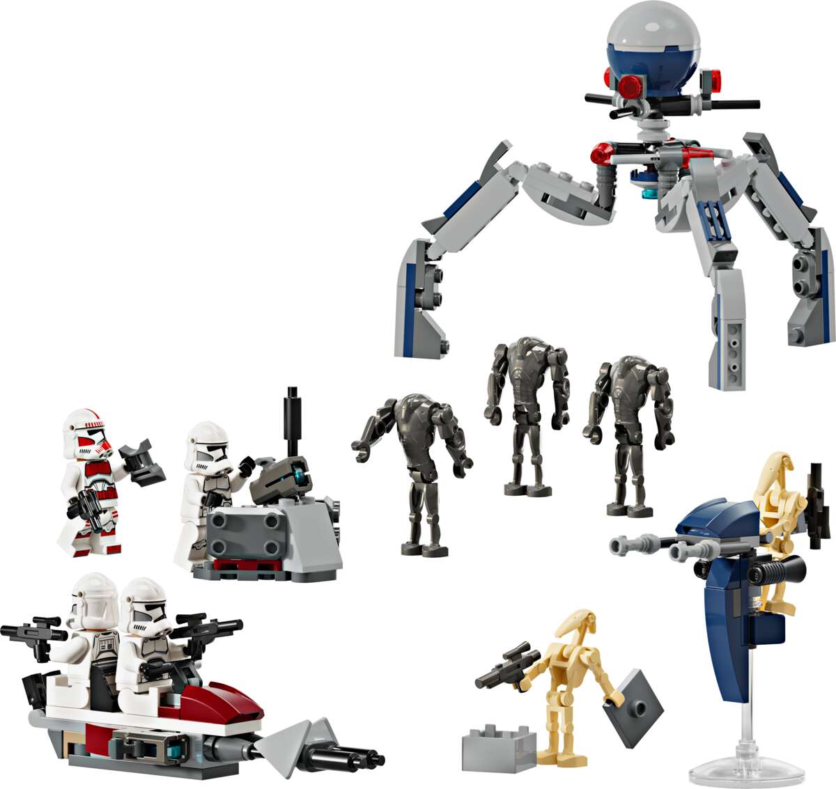 LEGO® Star Wars™ Stridspakke med klonesoldat og kampdroide 75372