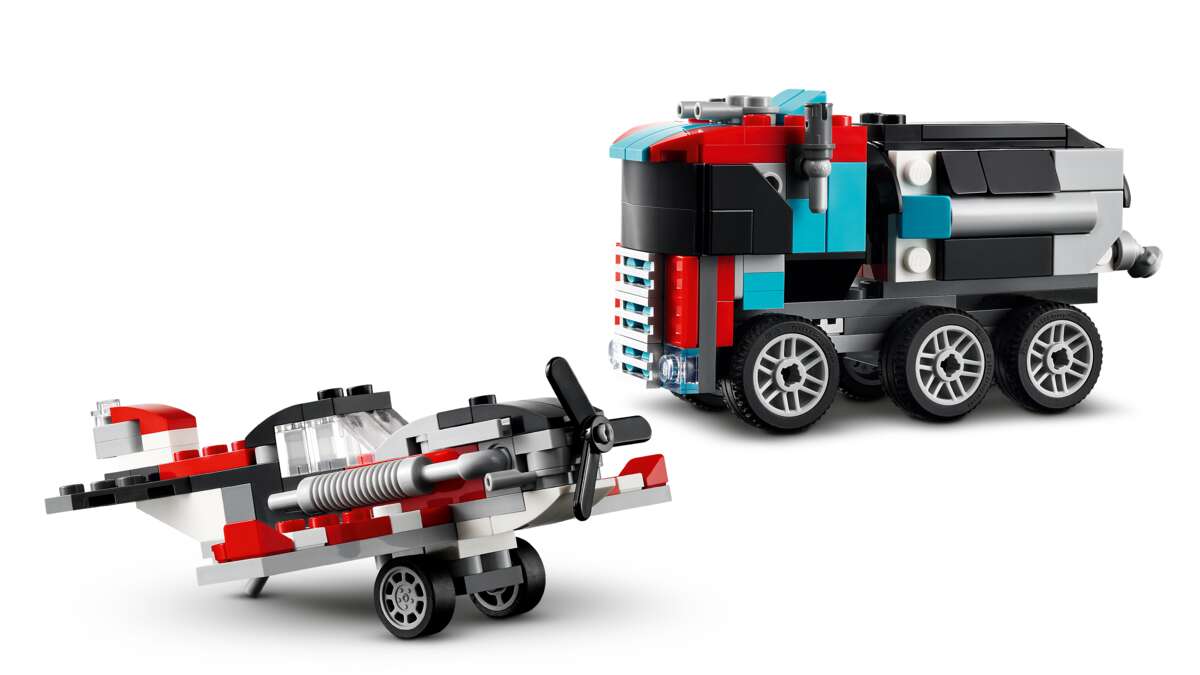 LEGO® Creator Trailer med helikopter 31146