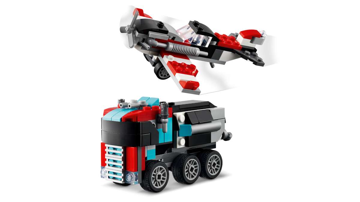 LEGO® Creator Trailer med helikopter 31146