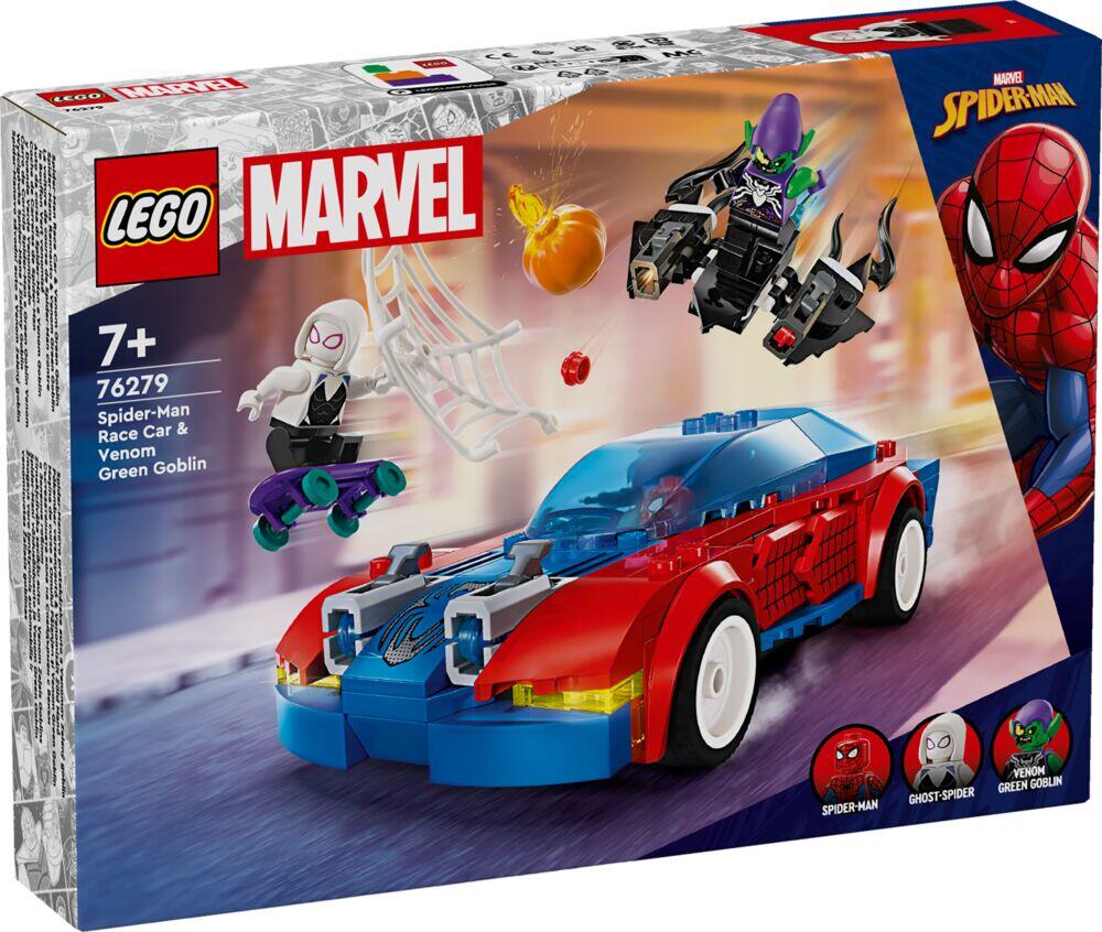 LEGO® Marvel Spider-Mans racerbil og Venom Green Goblin 76279
