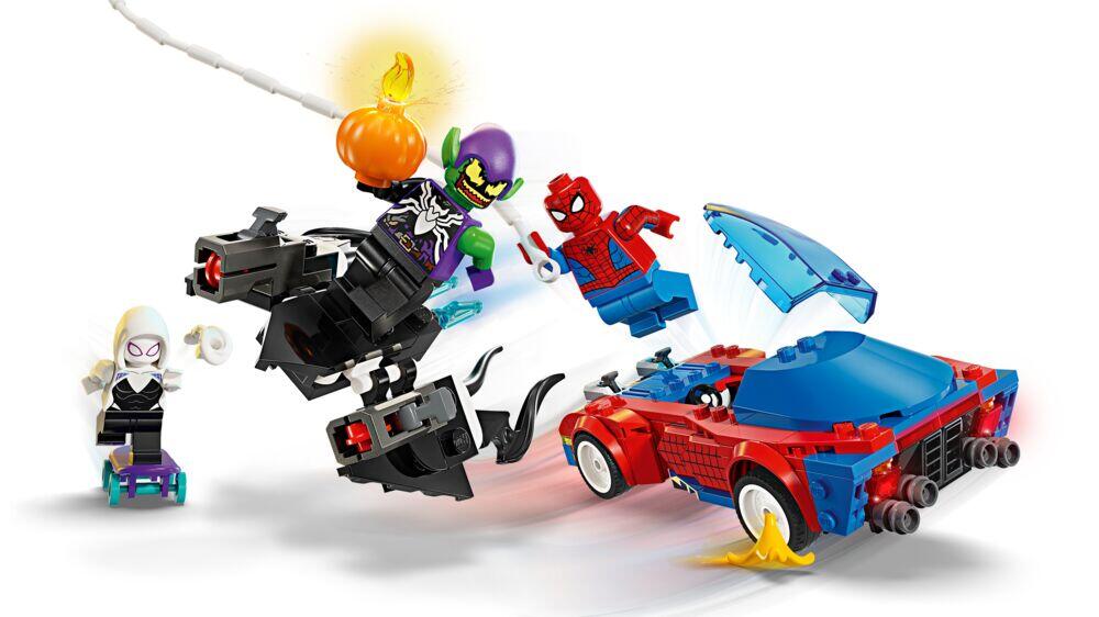 LEGO® Marvel Spider-Mans racerbil og Venom Green Goblin 76279