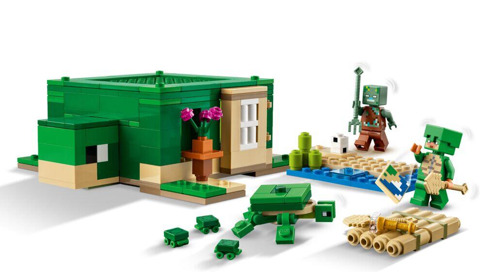LEGO® Minecraft® Huset på skilpaddestranden 21254