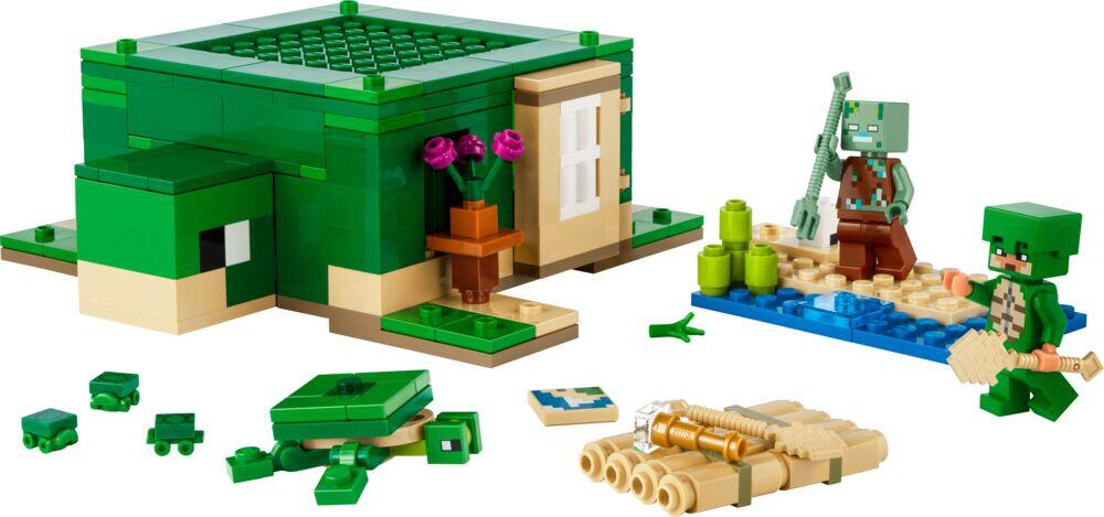 LEGO® Minecraft® Huset på skilpaddestranden 21254