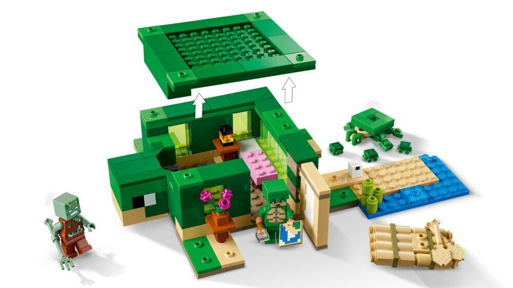 LEGO® Minecraft® Huset på skilpaddestranden 21254