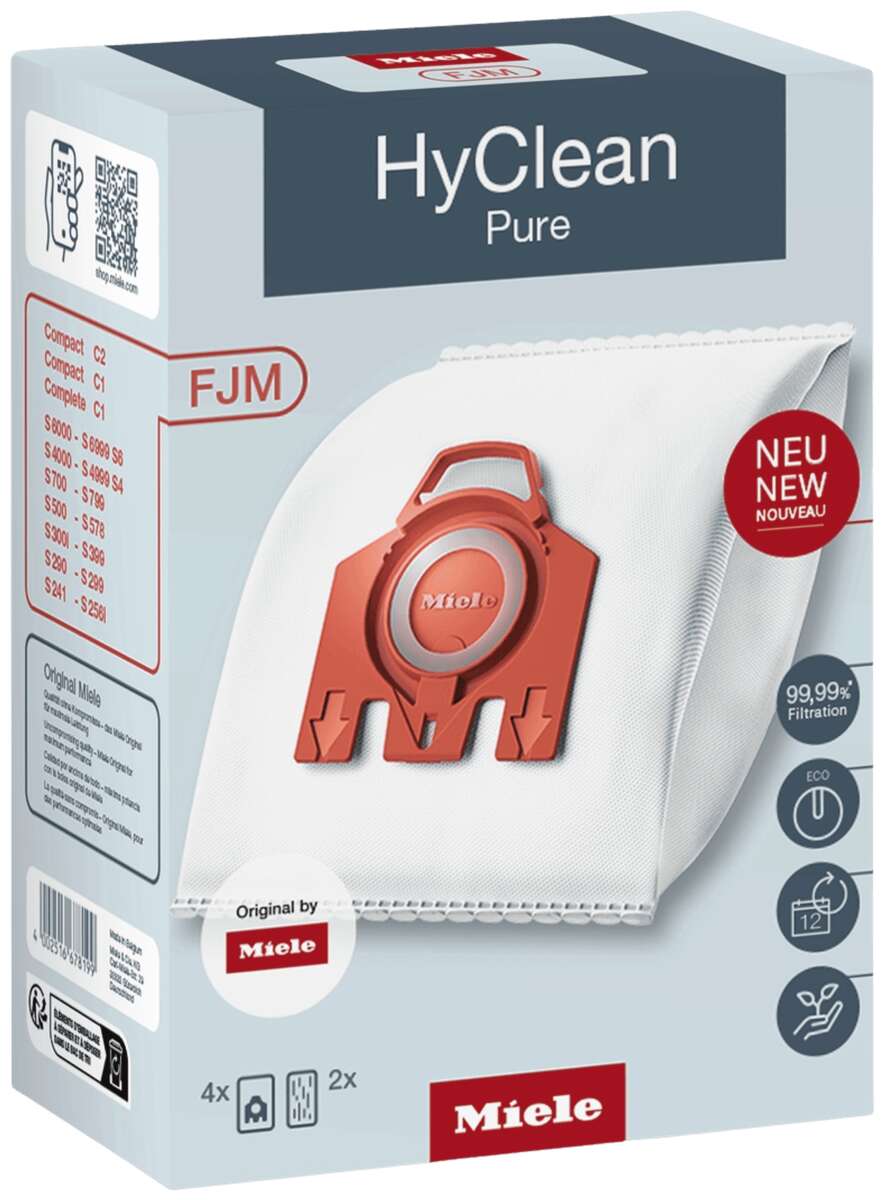 Miele HyClean Pure 2.0 FJM støvsugerposer