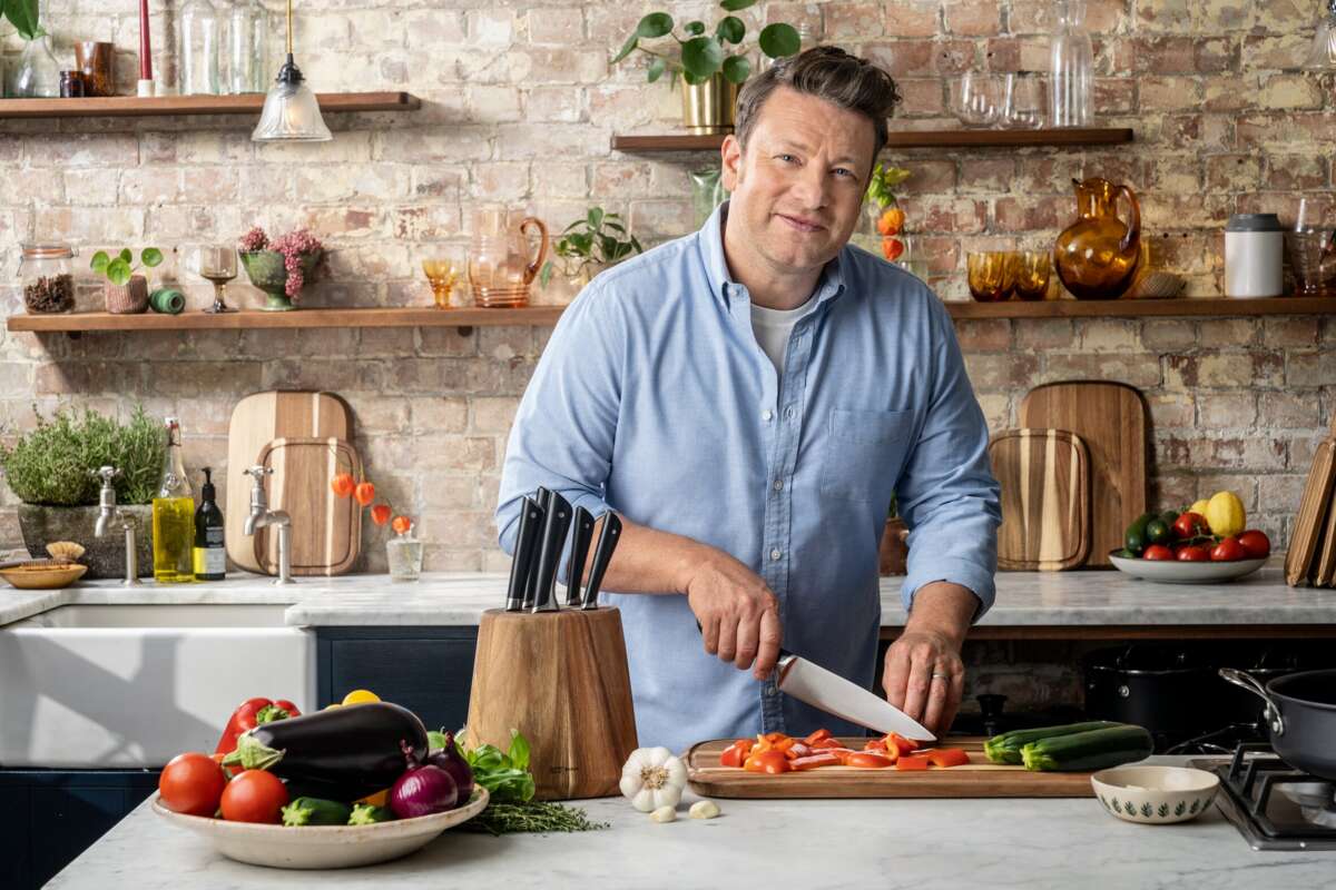 Jamie Oliver knivsett 2 deler
