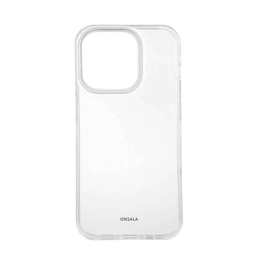 ONSALA Recycled Clear Case iPhone 14 Pro mobildeksel