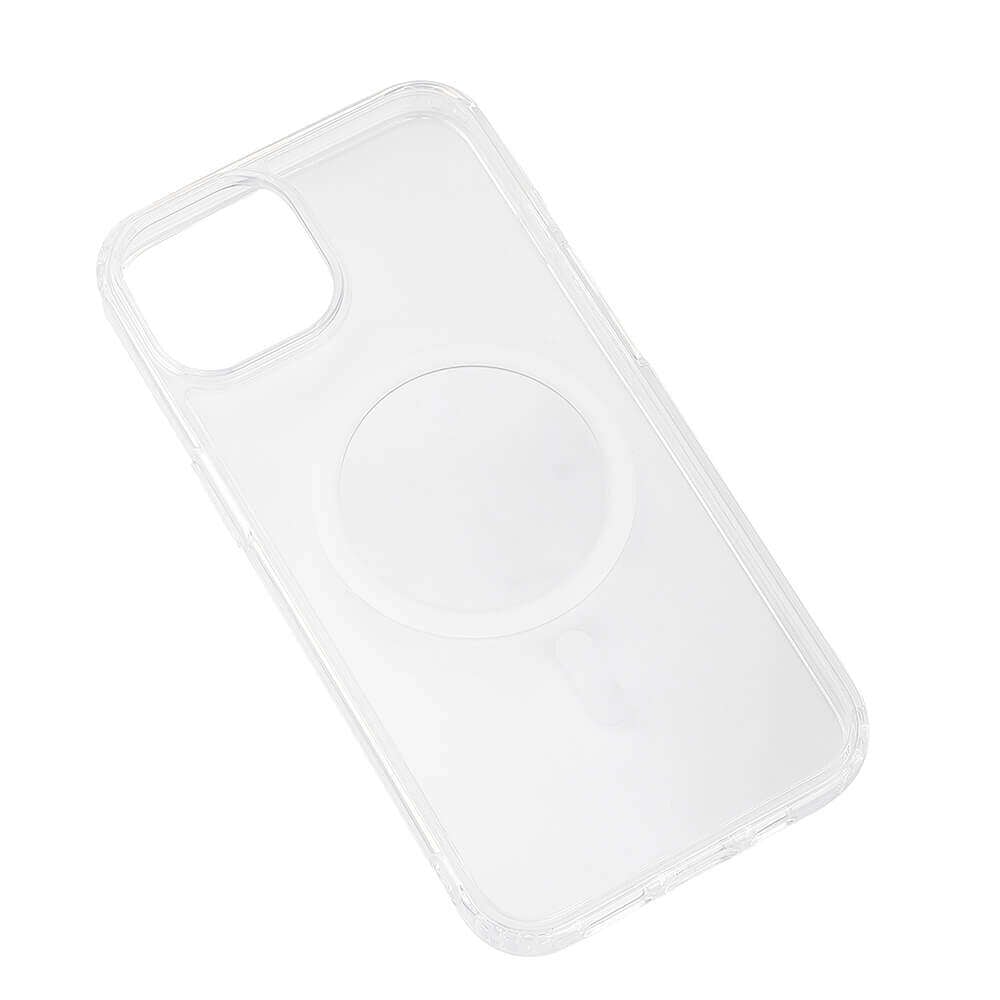 GEAR Backcover Transparent TPU MagSafe iPhone 13/14 mobildeksel