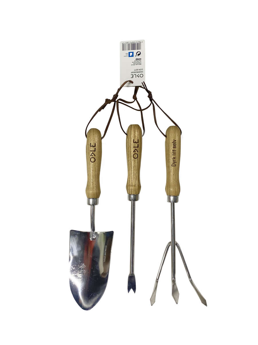 Odle hage redskap sett