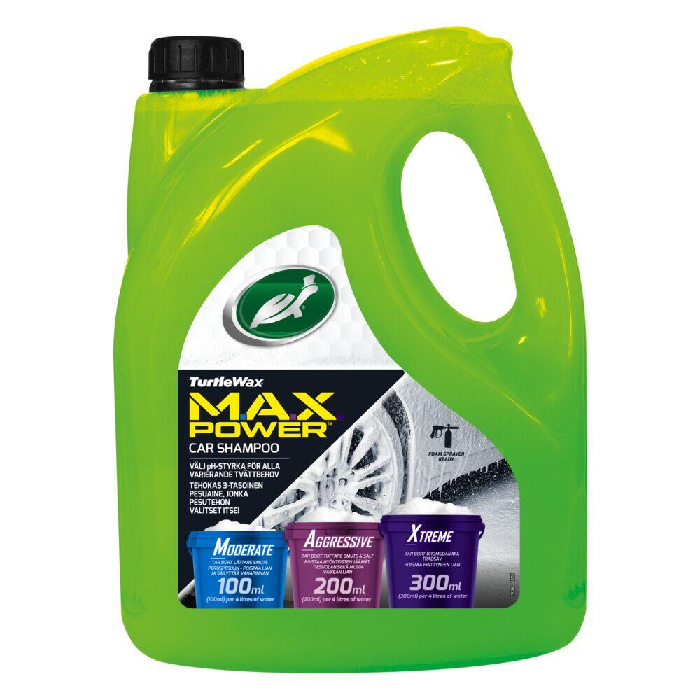 Turtle Wax MAX Power Bilshampo 4L