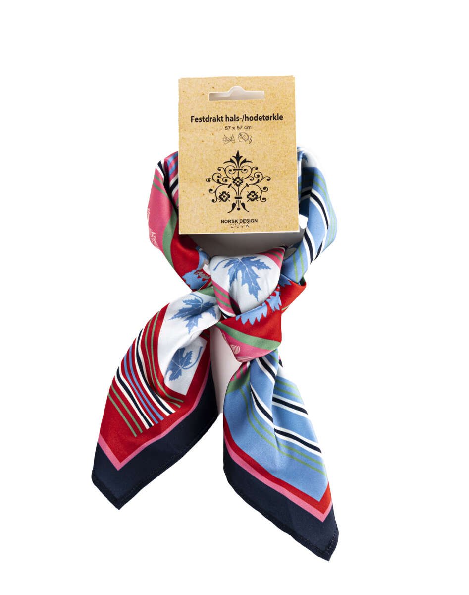 Satinskjerf til festdrakt