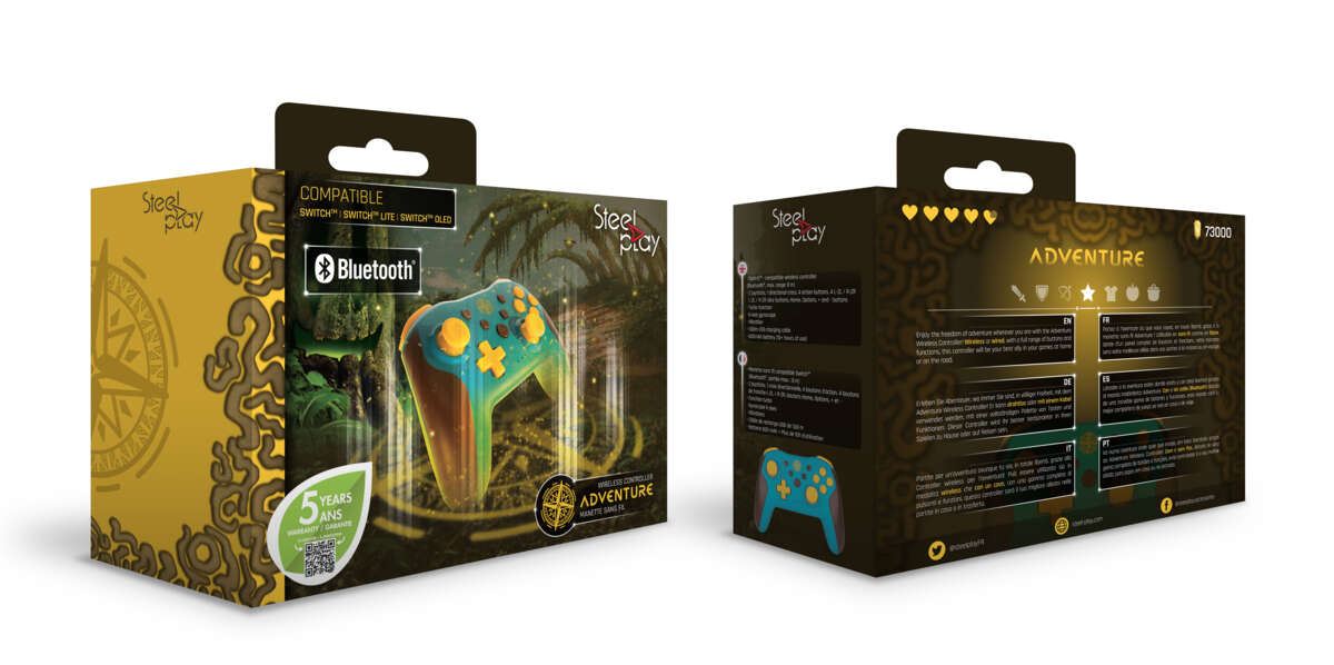 Steelplay® Adventure kontroller til Nintendo Switch™