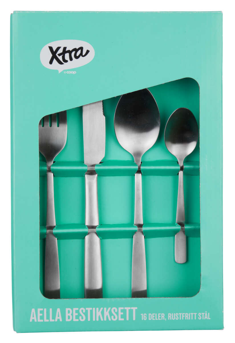 Xtra Aelle bestikksett 16 deler