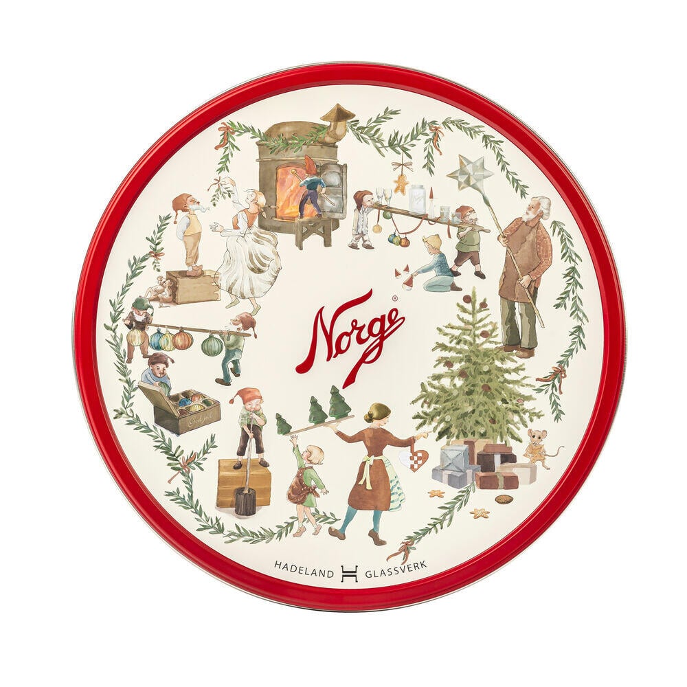 Hadeland Glassverk Norgesglasset kakeboks