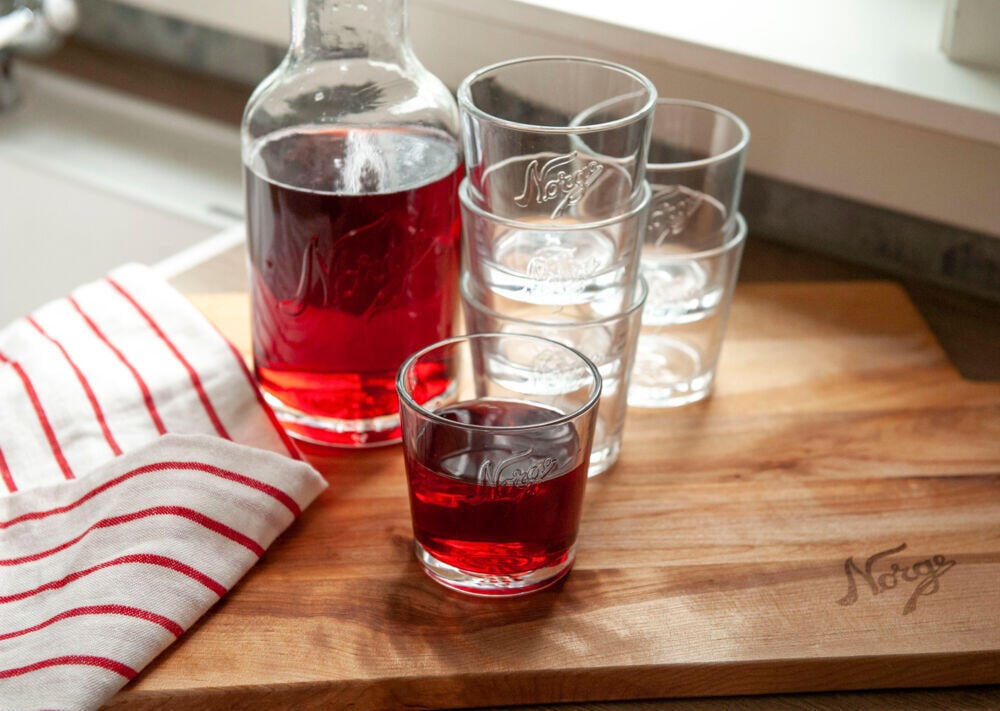 Hadeland Glassverk Norgesglasset drikkeglass 6 pk