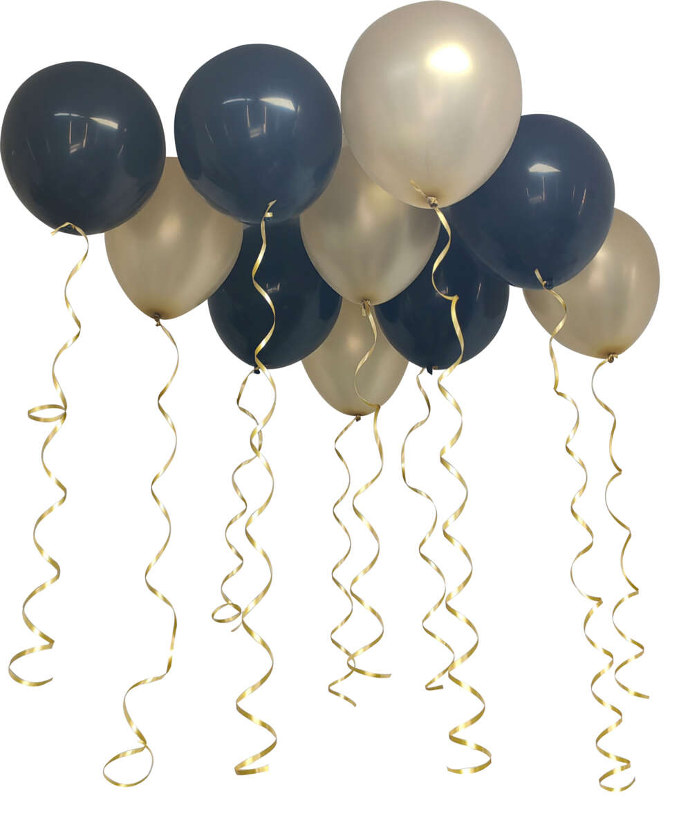 Nyttårsaften ballonger 10pk