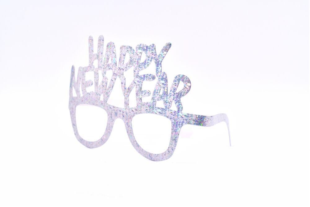 Happy New Year briller 3pk