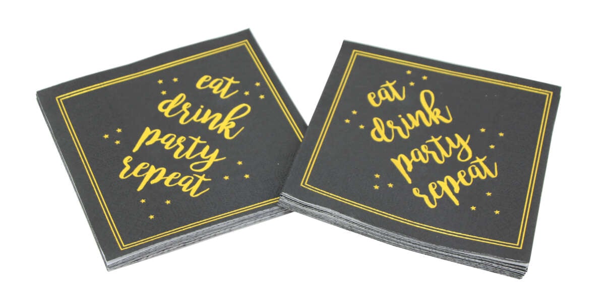 Eat Drink Party Repeat servietter 16pk