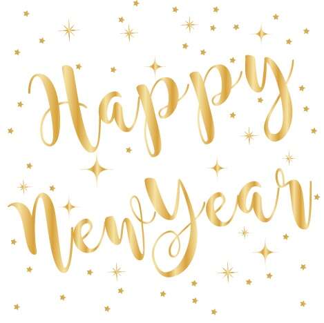 Happy New Year servietter 16pk