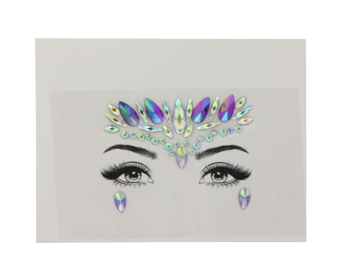 Ansiktskrystaller sølv