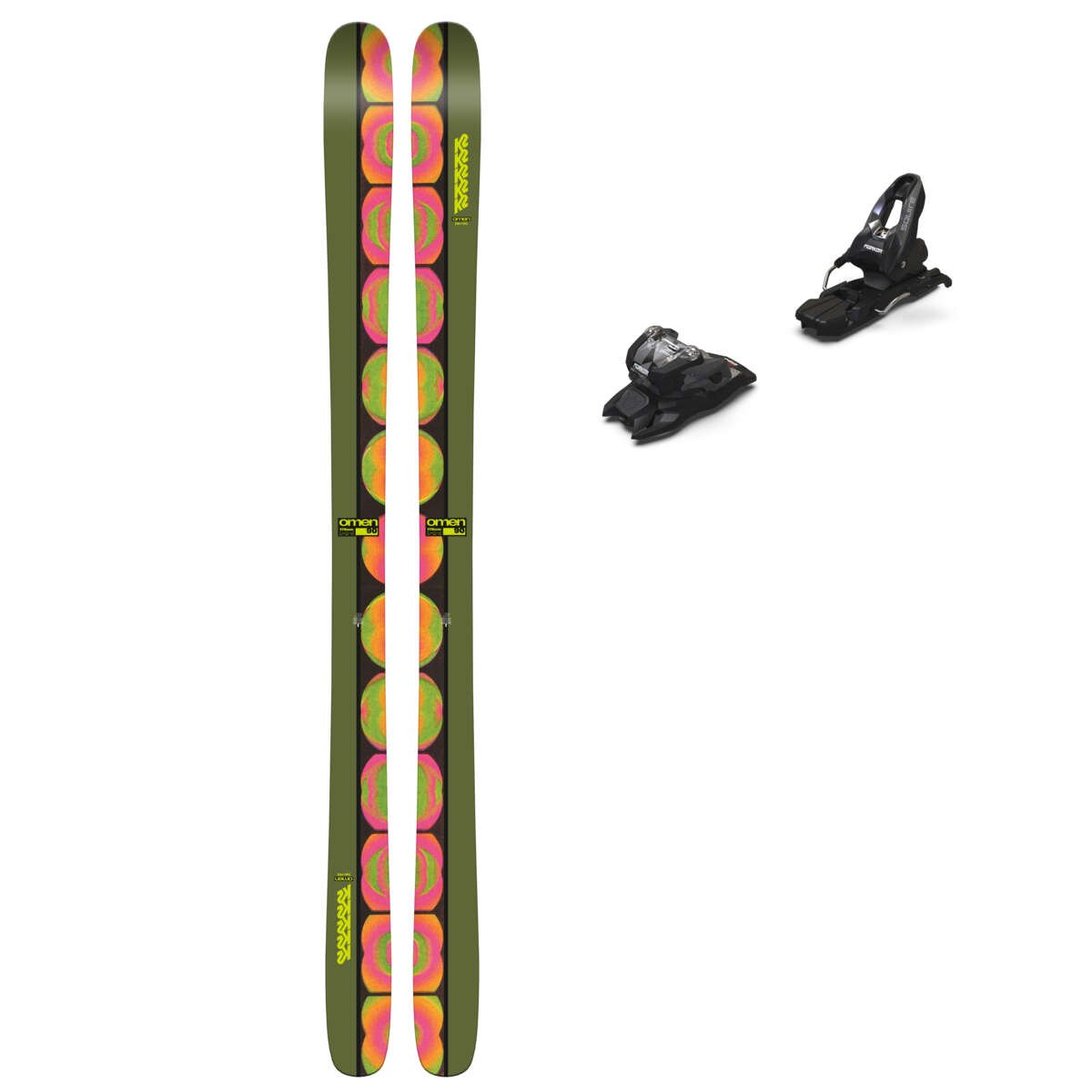 K2 Omen 90 twin-tip ski 24