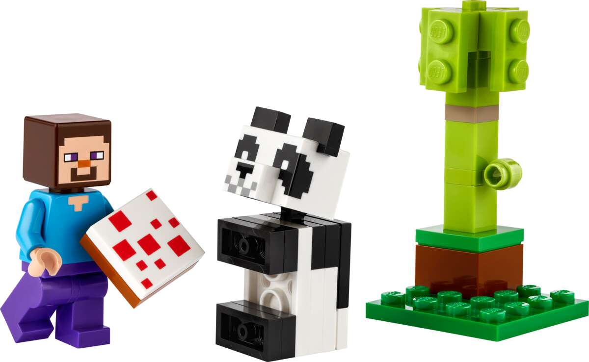 LEGO® 30672 Minecraft® Steve og pandaunge