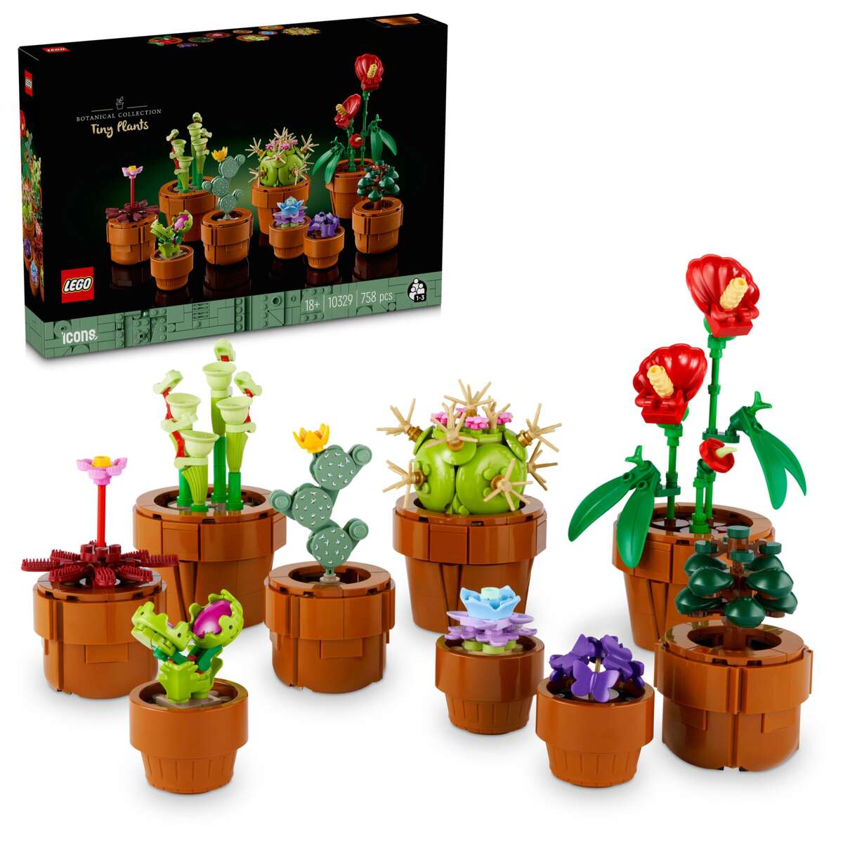 LEGO® Botanicals Miniatyrplanter 10329