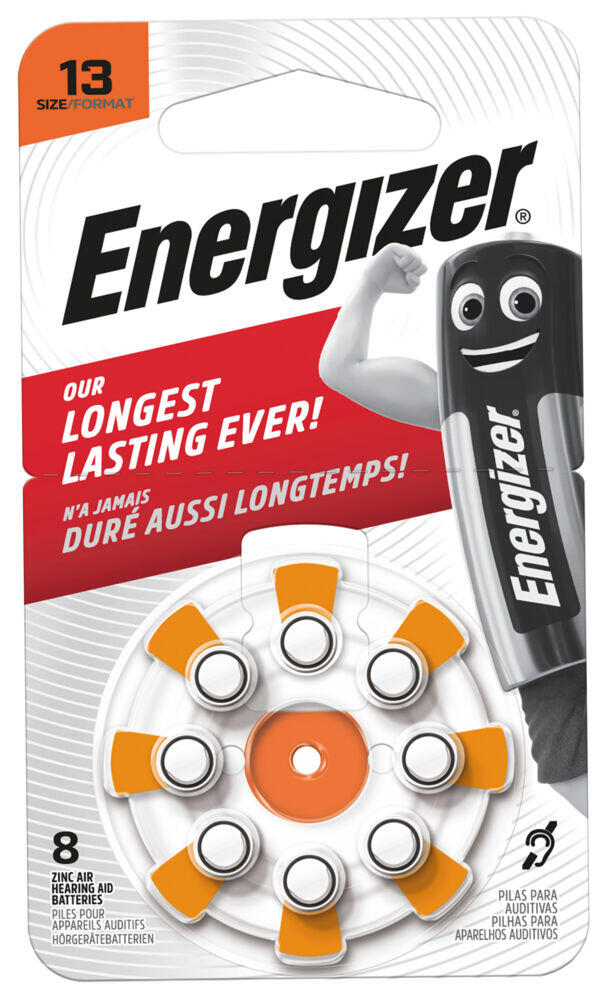 Energizer® høreapparatsbatterier 13