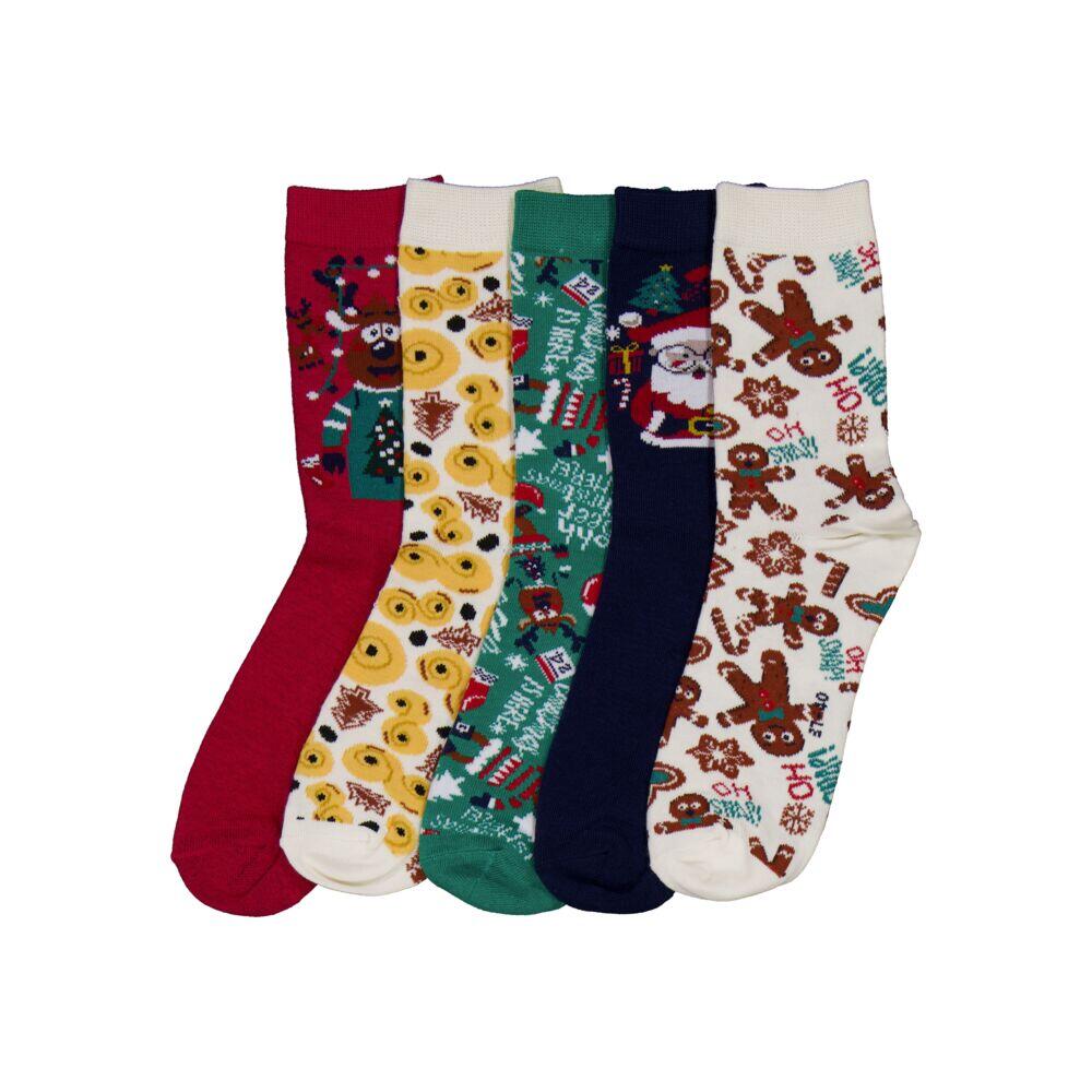 Softer days julesokker 5-pk dame