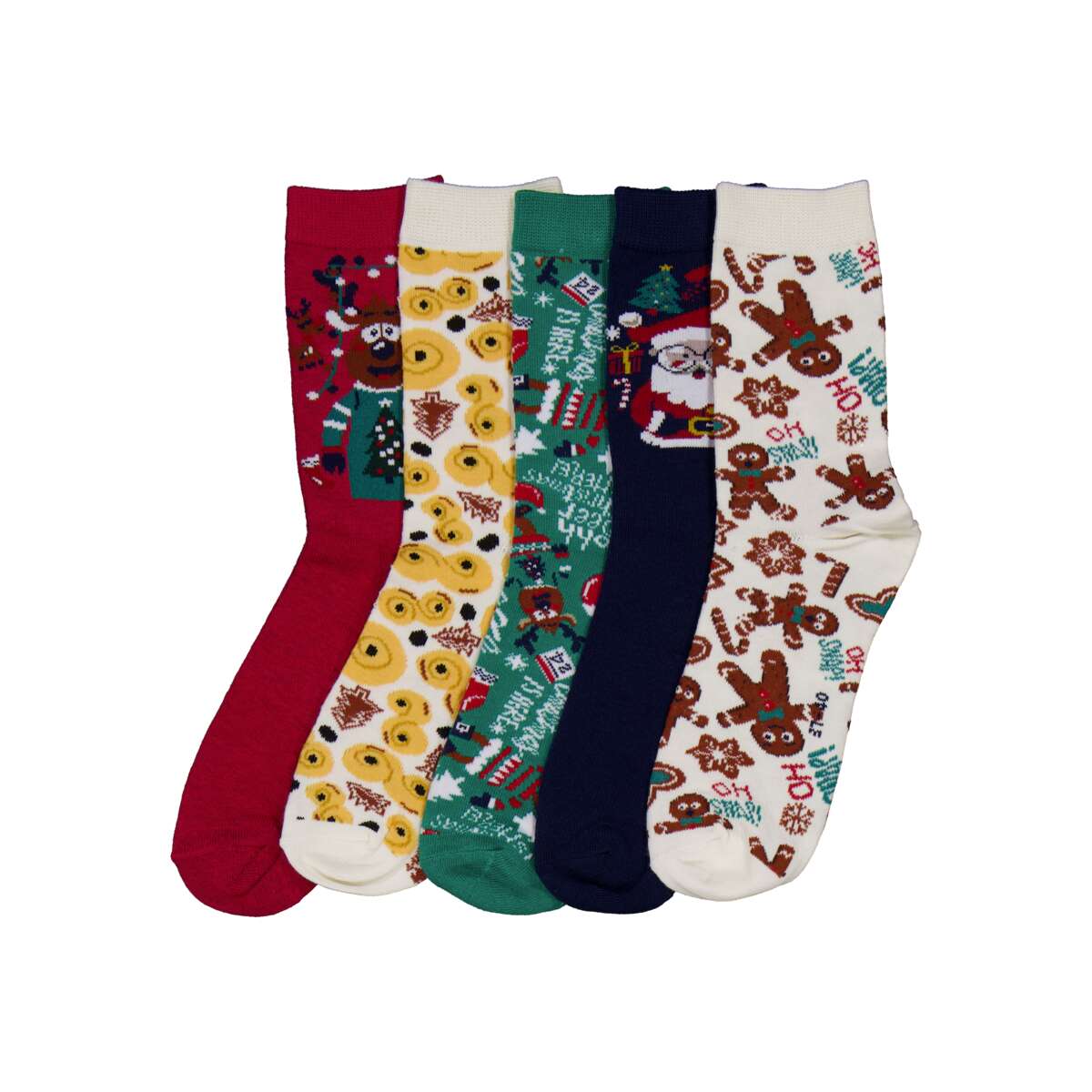 Softer days julesokker 5-pk dame
