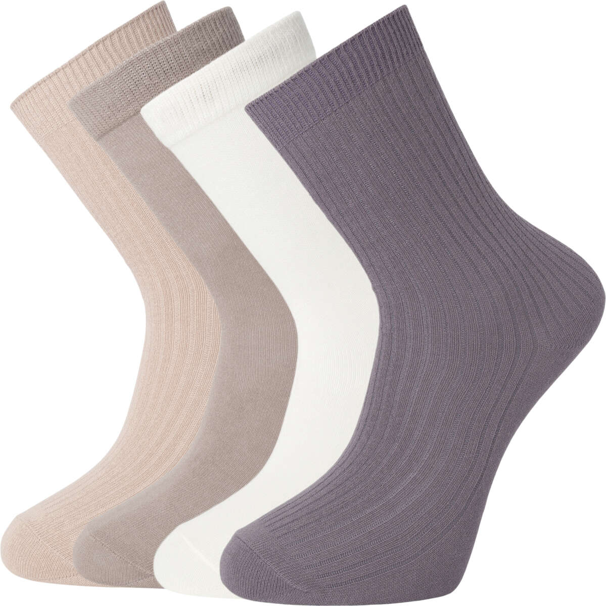 Pierre Robert Basic Socks 4-pk dame