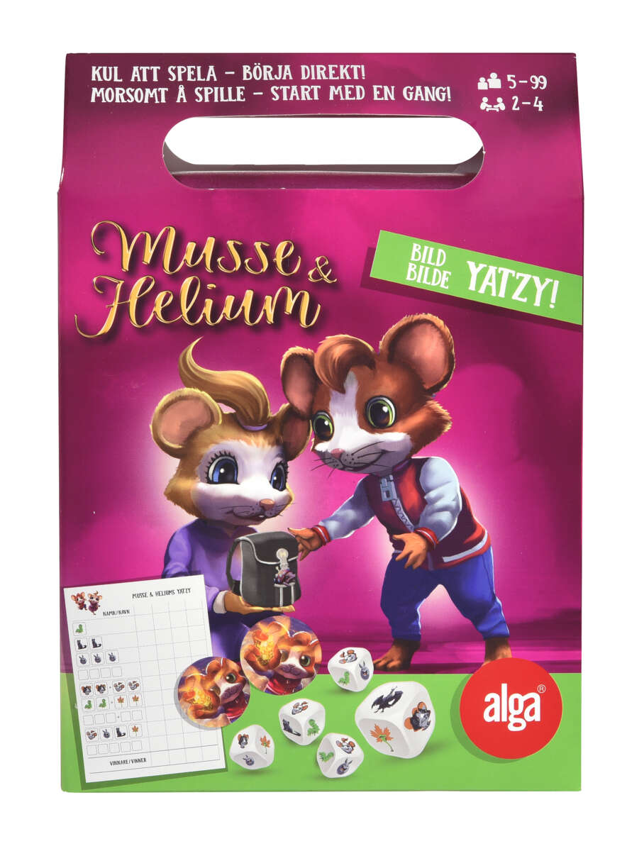 Alga Musse & Helium spill Maxi Yatzy