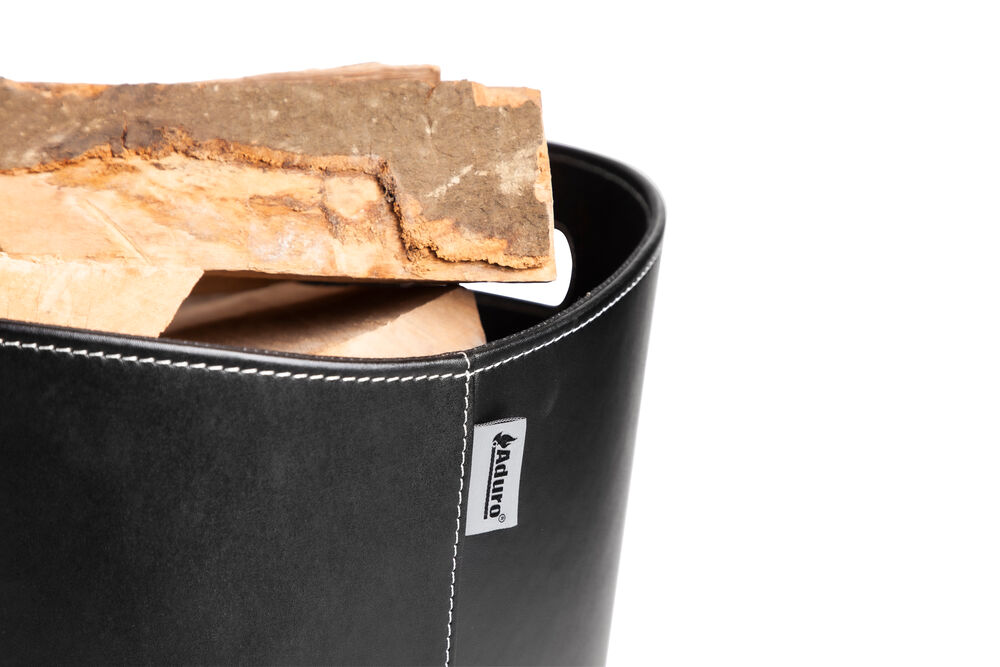 Aduro Proline imitert lær vedkurv