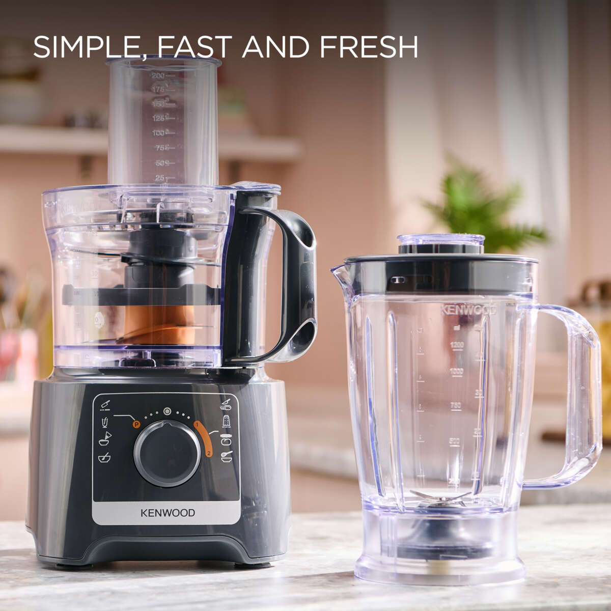 Kenwood MultiPro Compact foodprosessor og blender