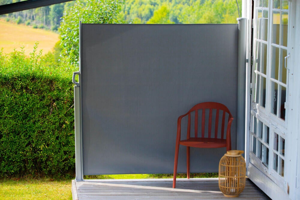 Uttrekkbar levegg 1,6x3 meter