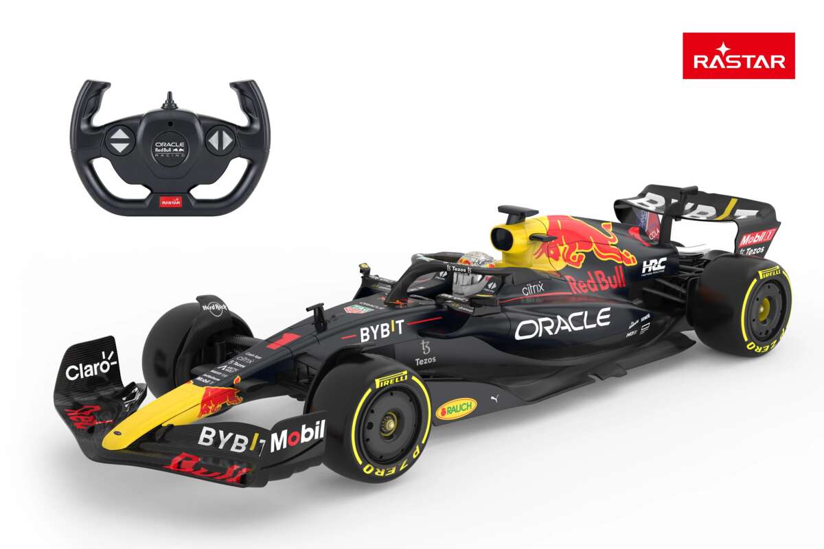 Rastar F1 Oracle Red Bull Racing RB18 1:12 radiostyrt bil