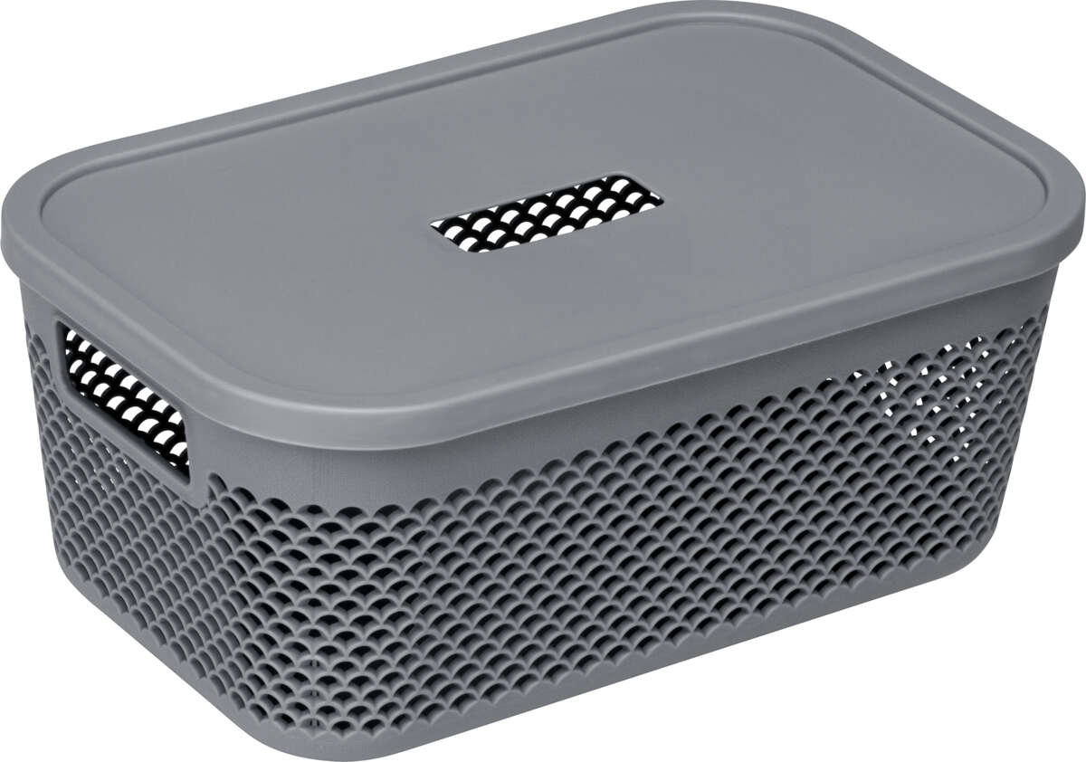 Wave oppbevaringsboks med lokk