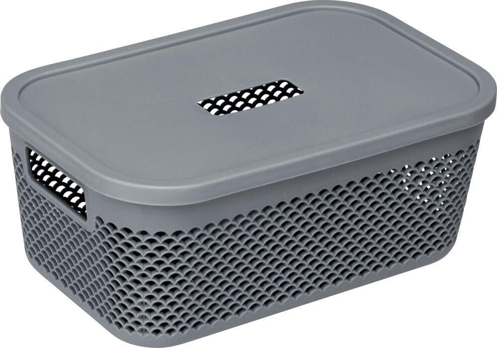 Wave oppbevaringsboks med lokk