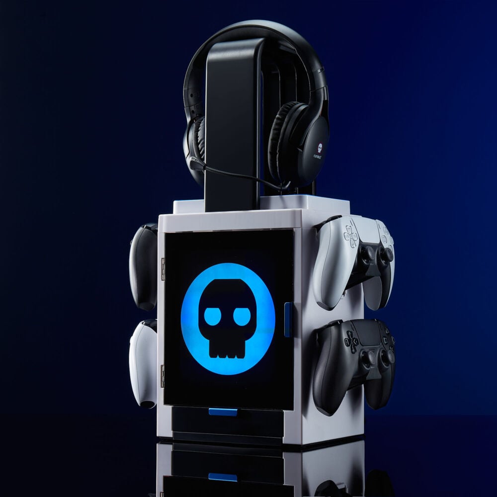 numskull® PS5 Inspired Blue and White Gaming Locker