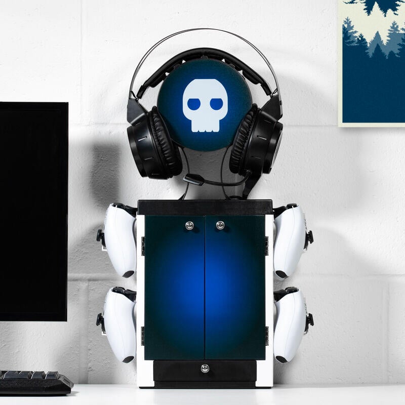 numskull® PS5 Inspired Blue and White Gaming Locker