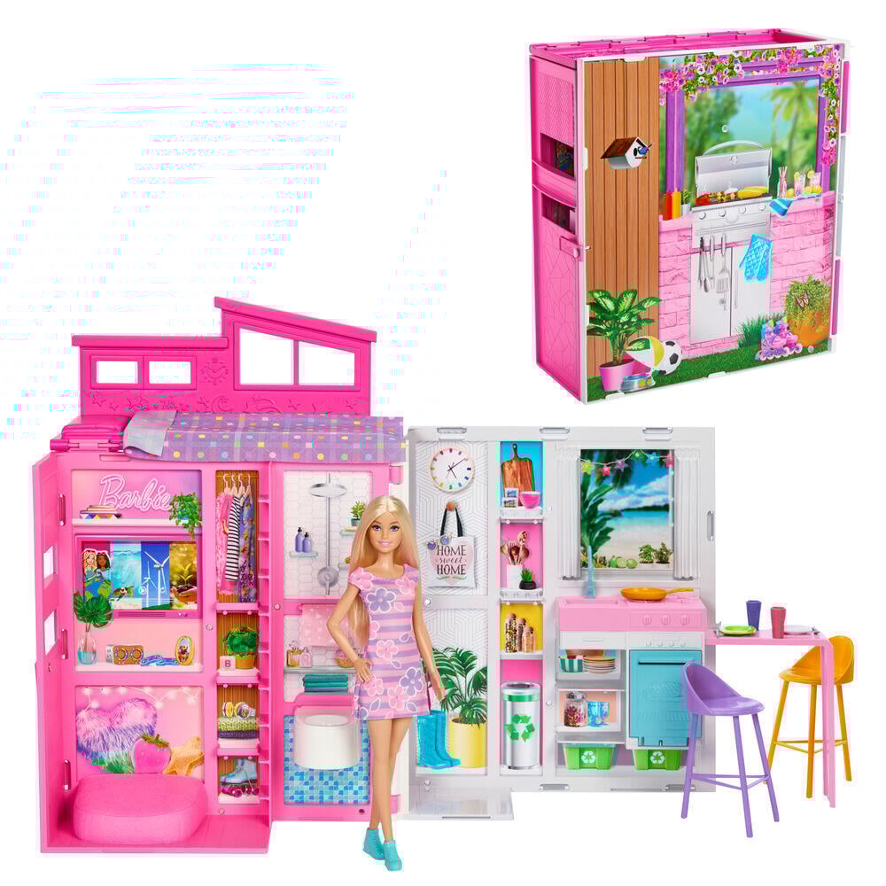 Barbie® Getaway dukkehus og dukke