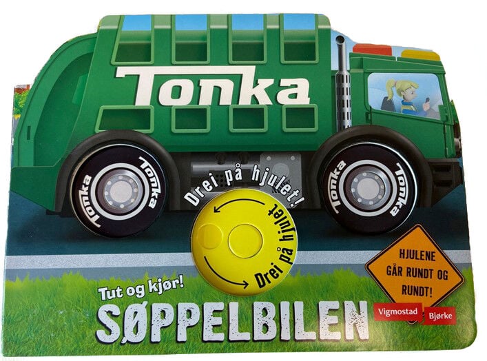 Tonka: Tut og kjør søppelbil