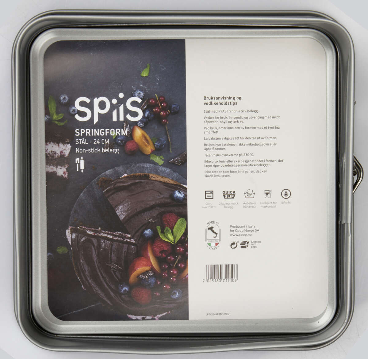 SPiiS springform