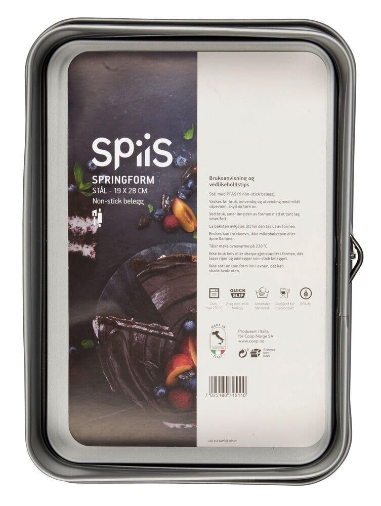 SPiiS springform