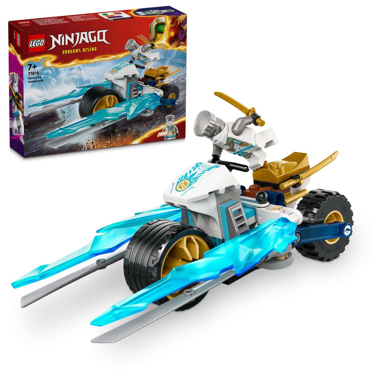 LEGO® NINJAGO® Zanes ismotorsykkel 71816