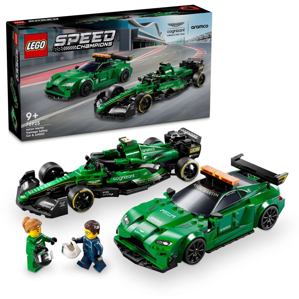 LEGO® Speed Champions Aston Martin sikkerhetsbil og AMR23 76925