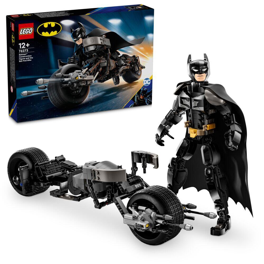 LEGO® DC Batman™: Byggbar Batman™-figur og batpod 76273