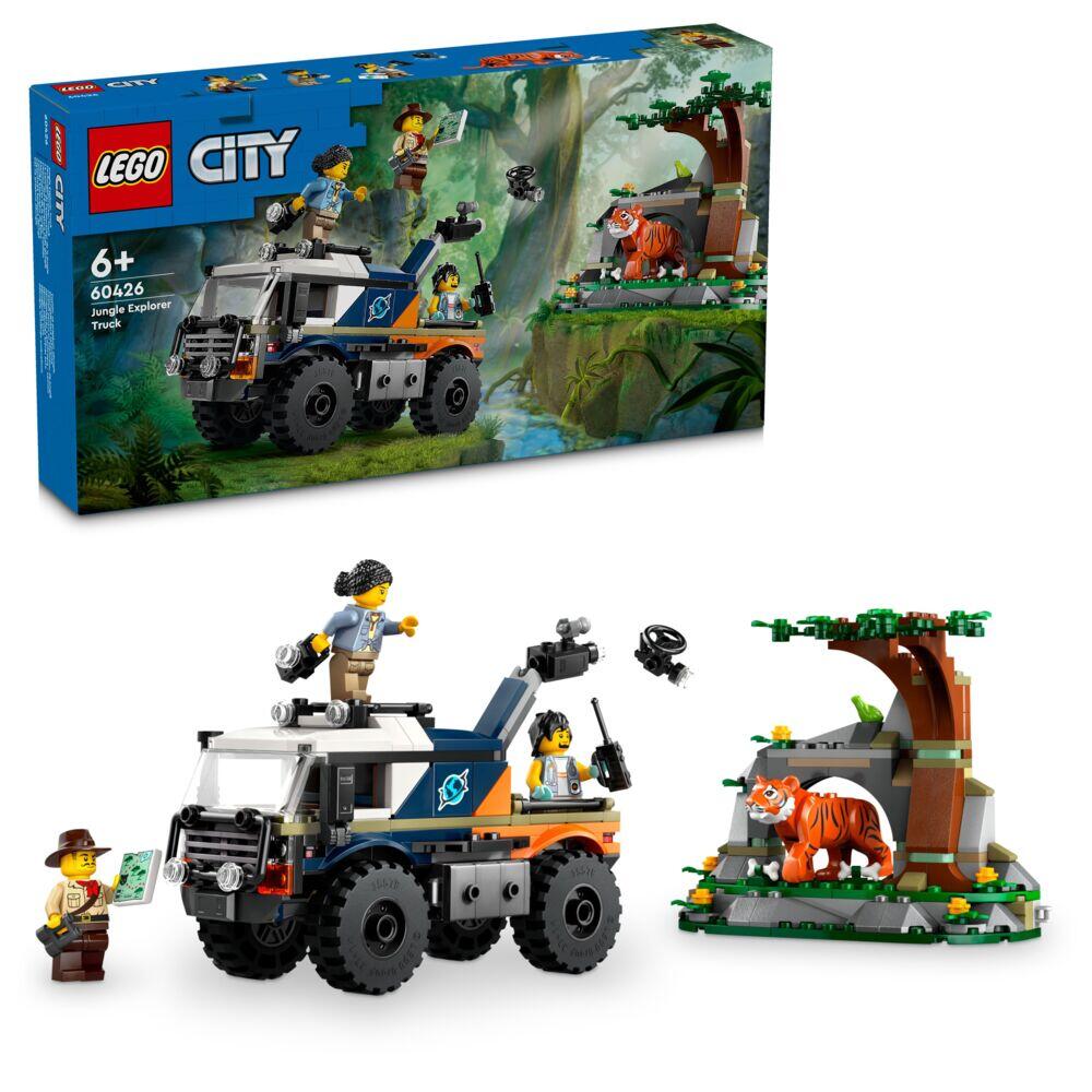 LEGO® City Jungelutforsker med terrengkjøretøy 60426